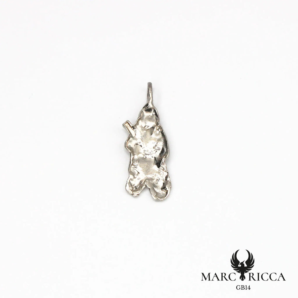 Pendentif Ribellu en argent ou vermeil