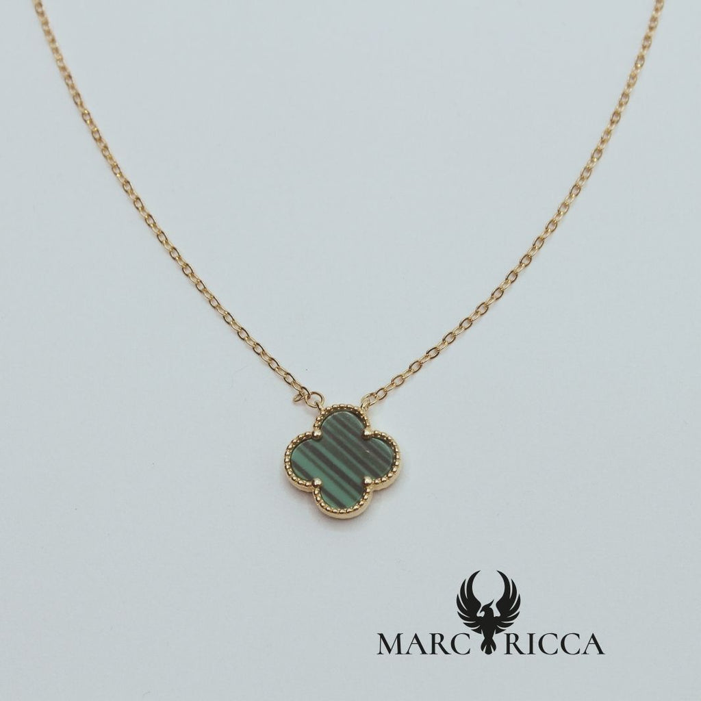 Collier en vermeil avec trèfle