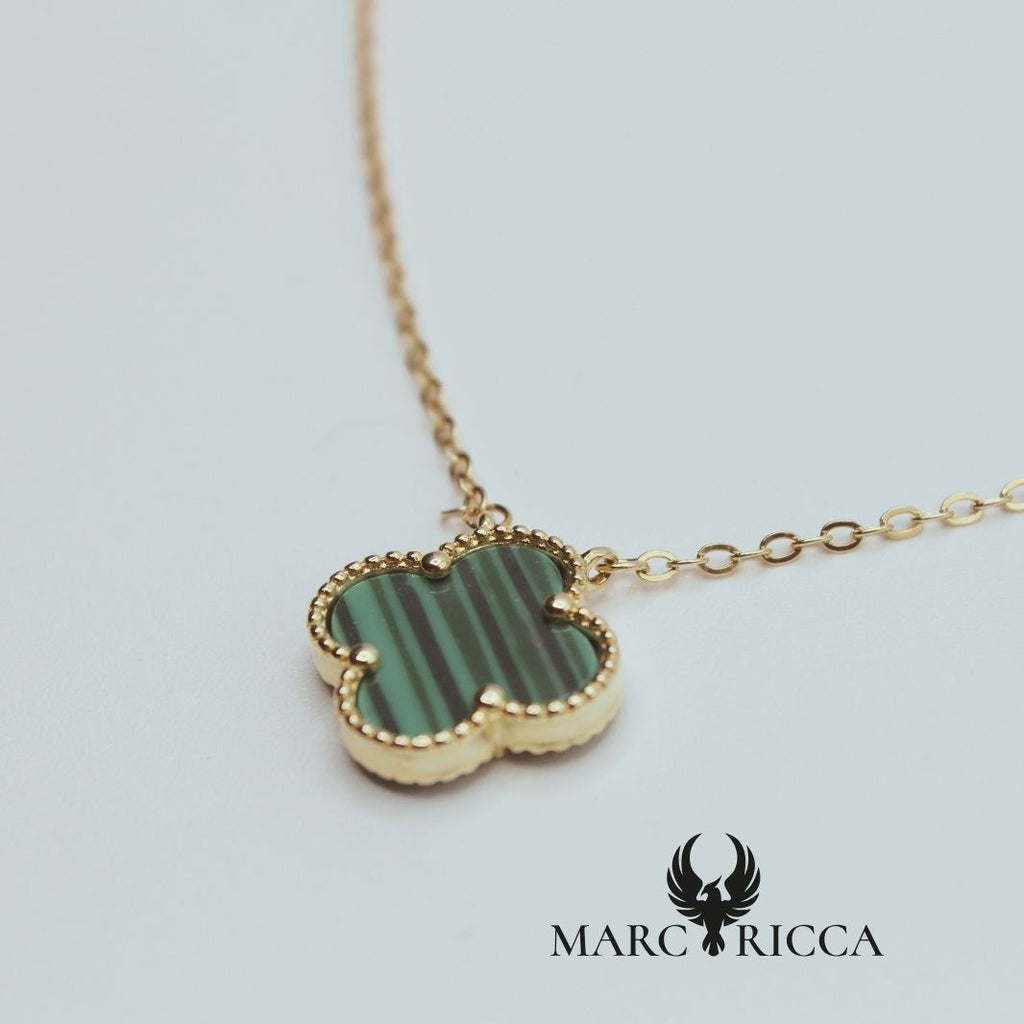 Collier en vermeil avec trèfle