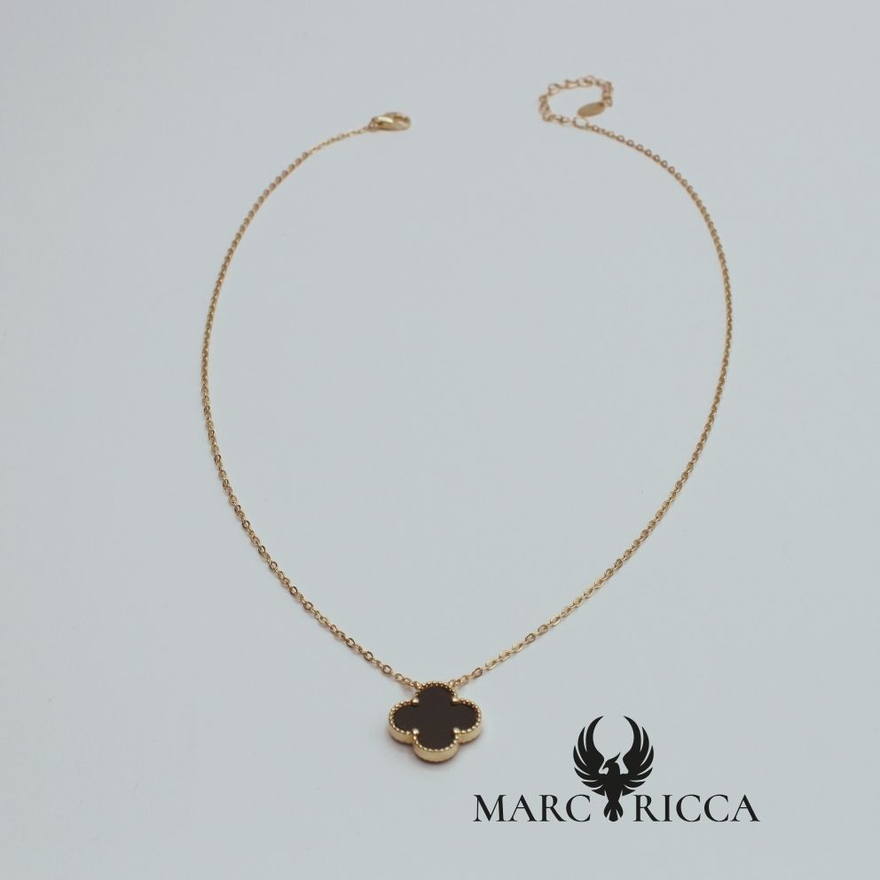 Collier en vermeil avec trèfle