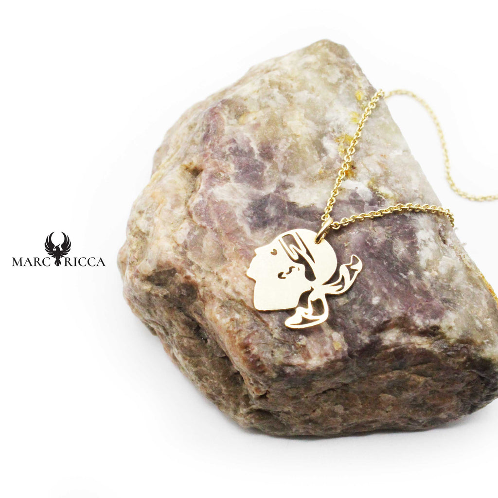 Pendentif Argent Tête de Maure