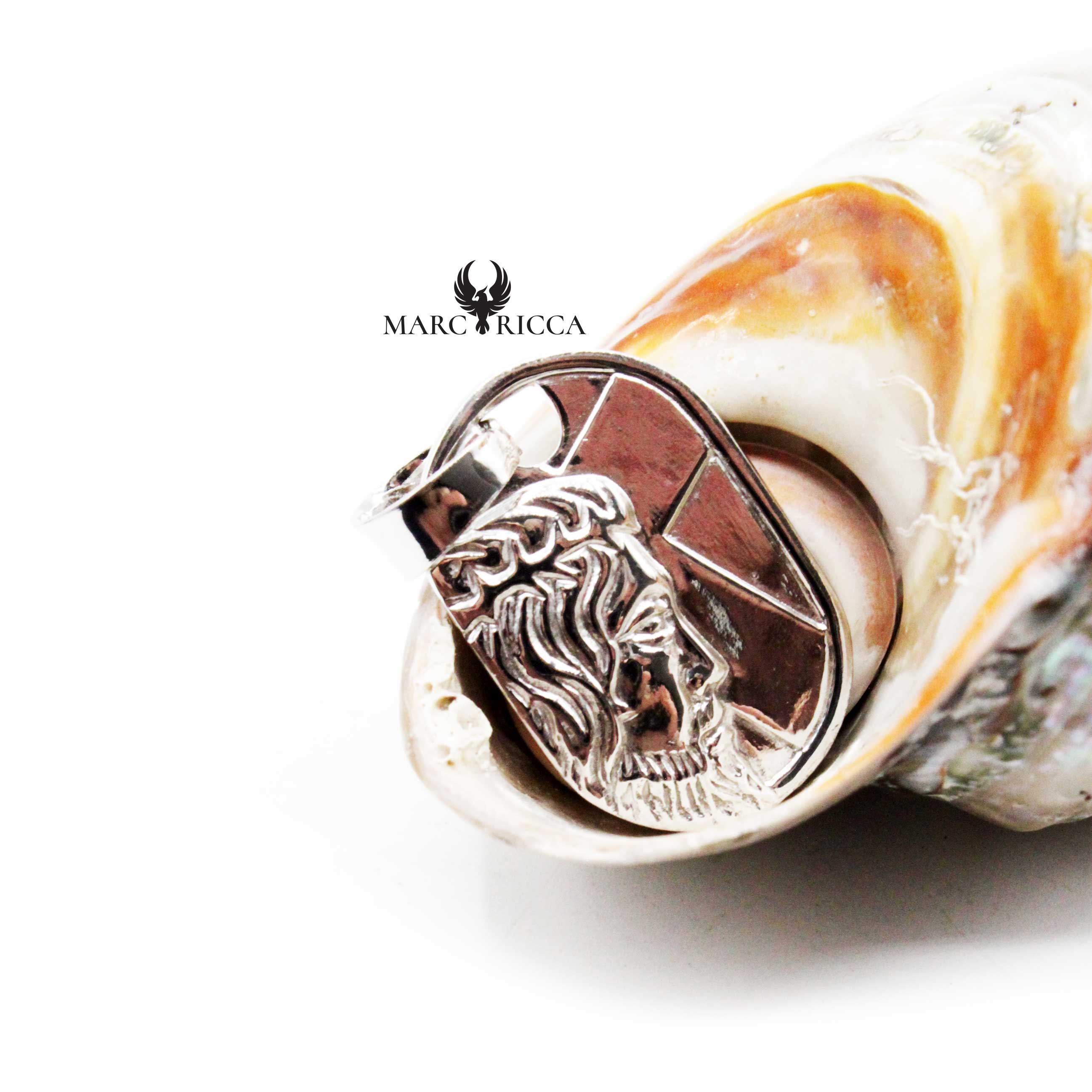 Pendentif Argent Christ