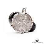 Pendentif Saint-Christophe en argent ou vermeil