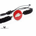 Bracelet Argent Corse & Corail