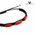 Bracelet Cordon Corail 3 Tubes