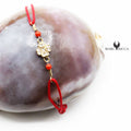 Bracelet Argent Corail & Zirconium
