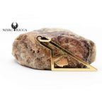 Pendentif Argent Corse Stylisée & Tête de Maure