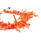 Bracelet Argent Branches Corail Rose