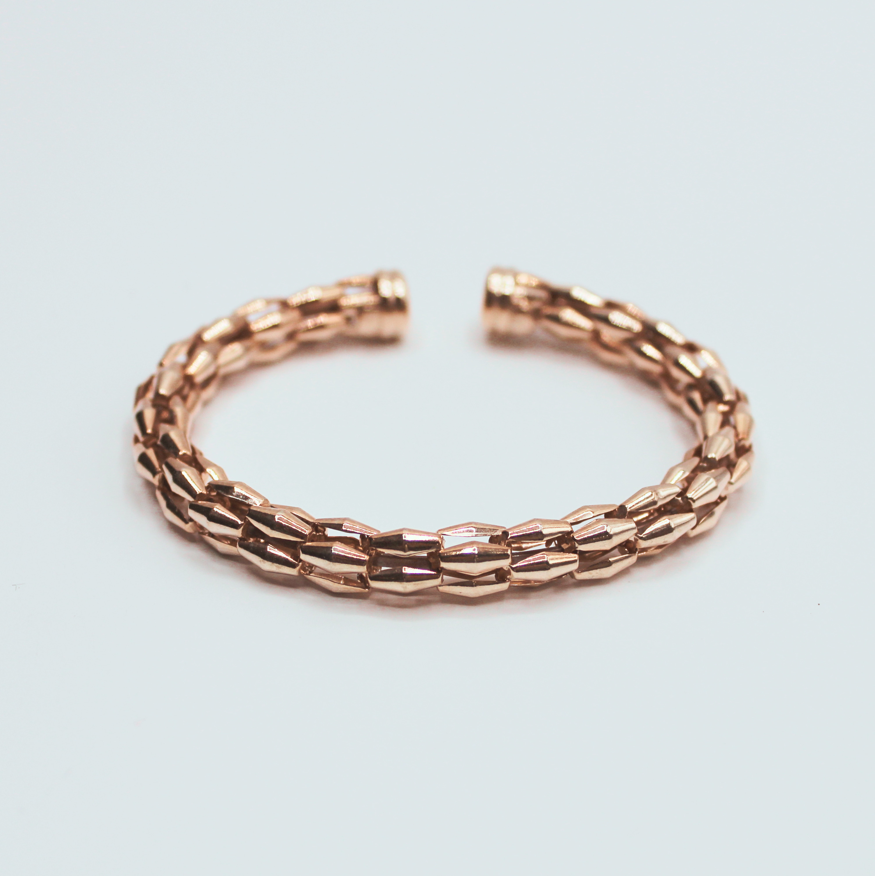 Bracelet jonc en Argent rosé - VALENZI