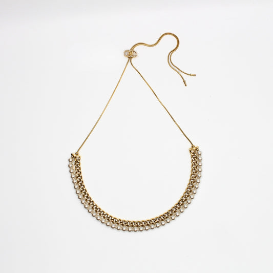 Collier multi-brins avec perles - LIU°JO