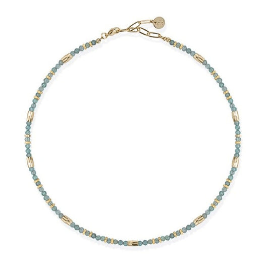 Collier perles vert tendre ou bleu pastel - LIU°JO (Copie)