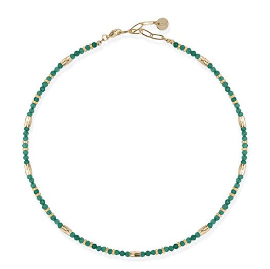 Collier perles vert tendre ou bleu pastel - LIU°JO (Copie)