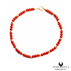 Bracelet Or Corail Perle & Perle Or 3mm