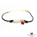 Bracelet Vermeil Corail & Perles Broche