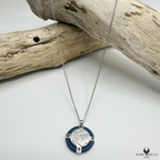 Collier Acier Tête de Maure & Cordon
