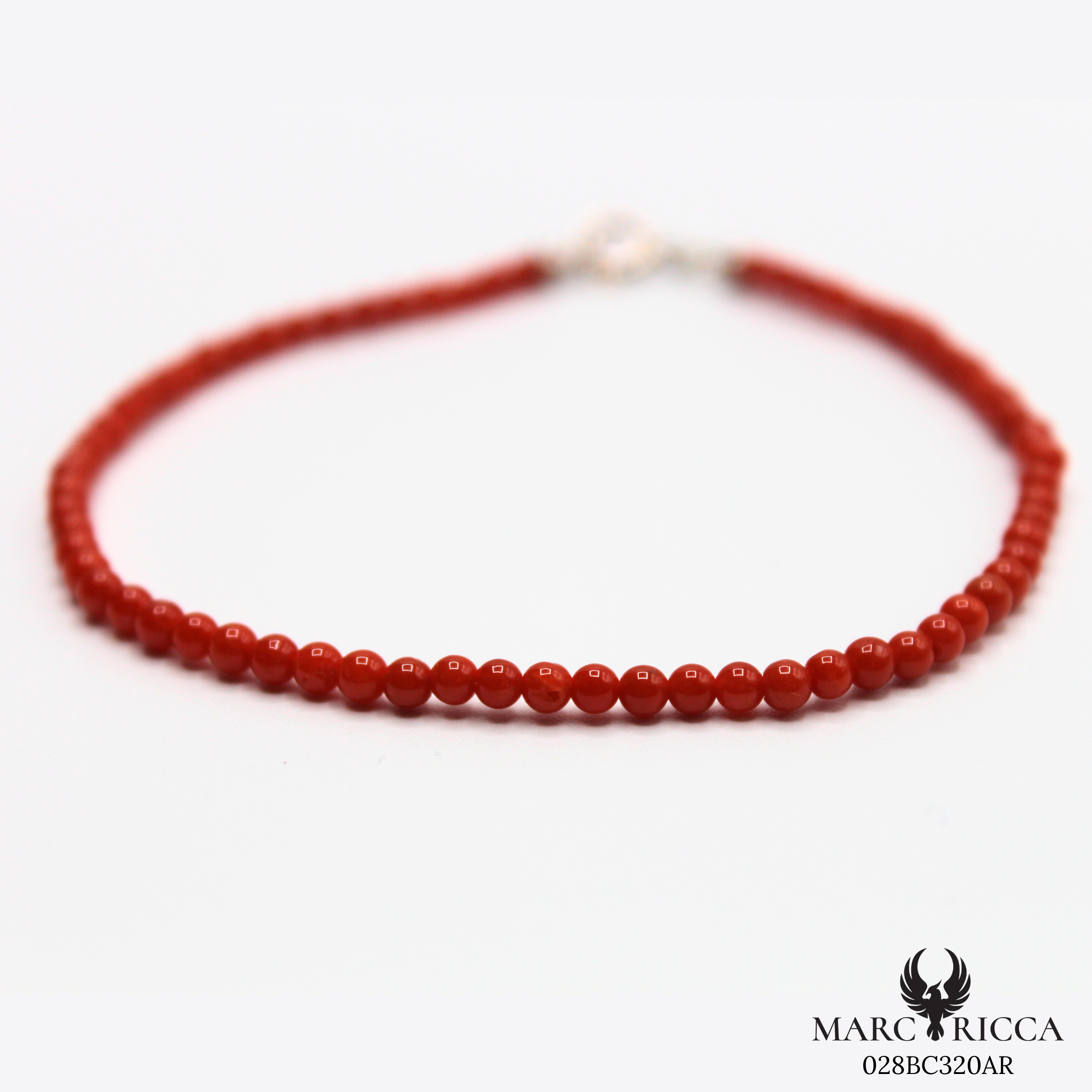 Bracelet Argent Corail Perle 3mm