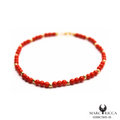 Bracelet Or Corail Perle & Perle Or 3mm