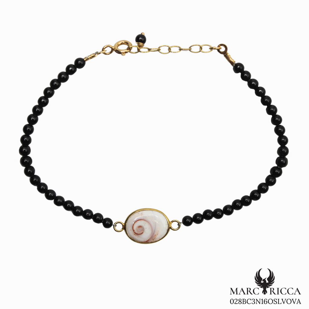 Bracelet Vermeil Spinelle & Oeil de Sainte Lucie