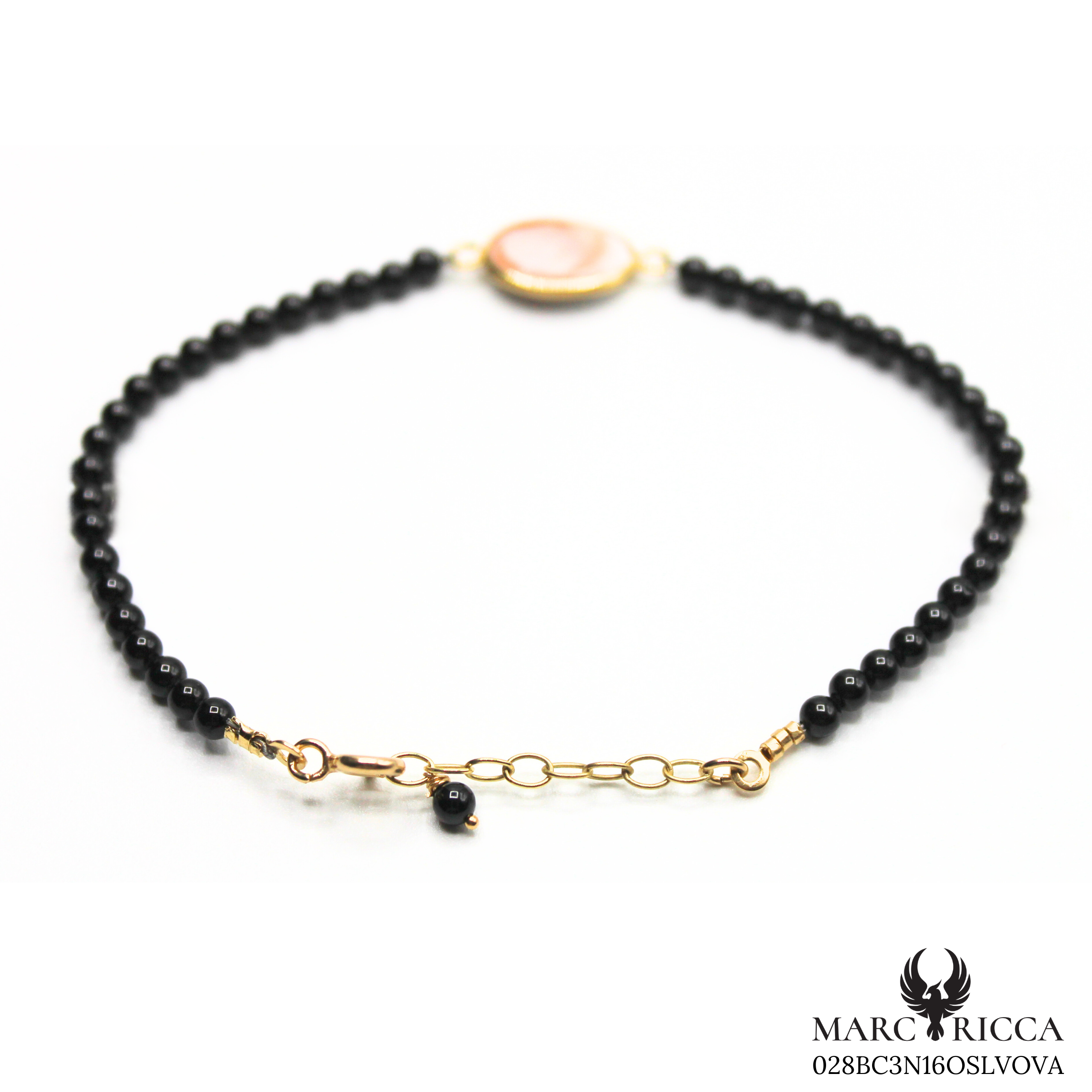 Bracelet Vermeil Spinelle & Oeil de Sainte Lucie