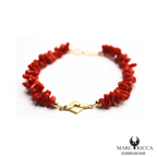 Bracelet Or Corail Cupolino & Losange
