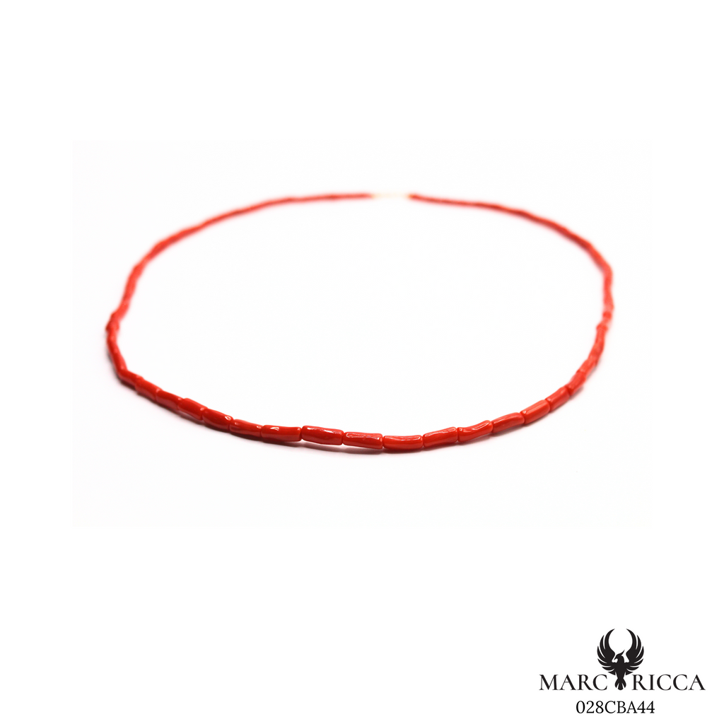 Collier Or Corail Tube