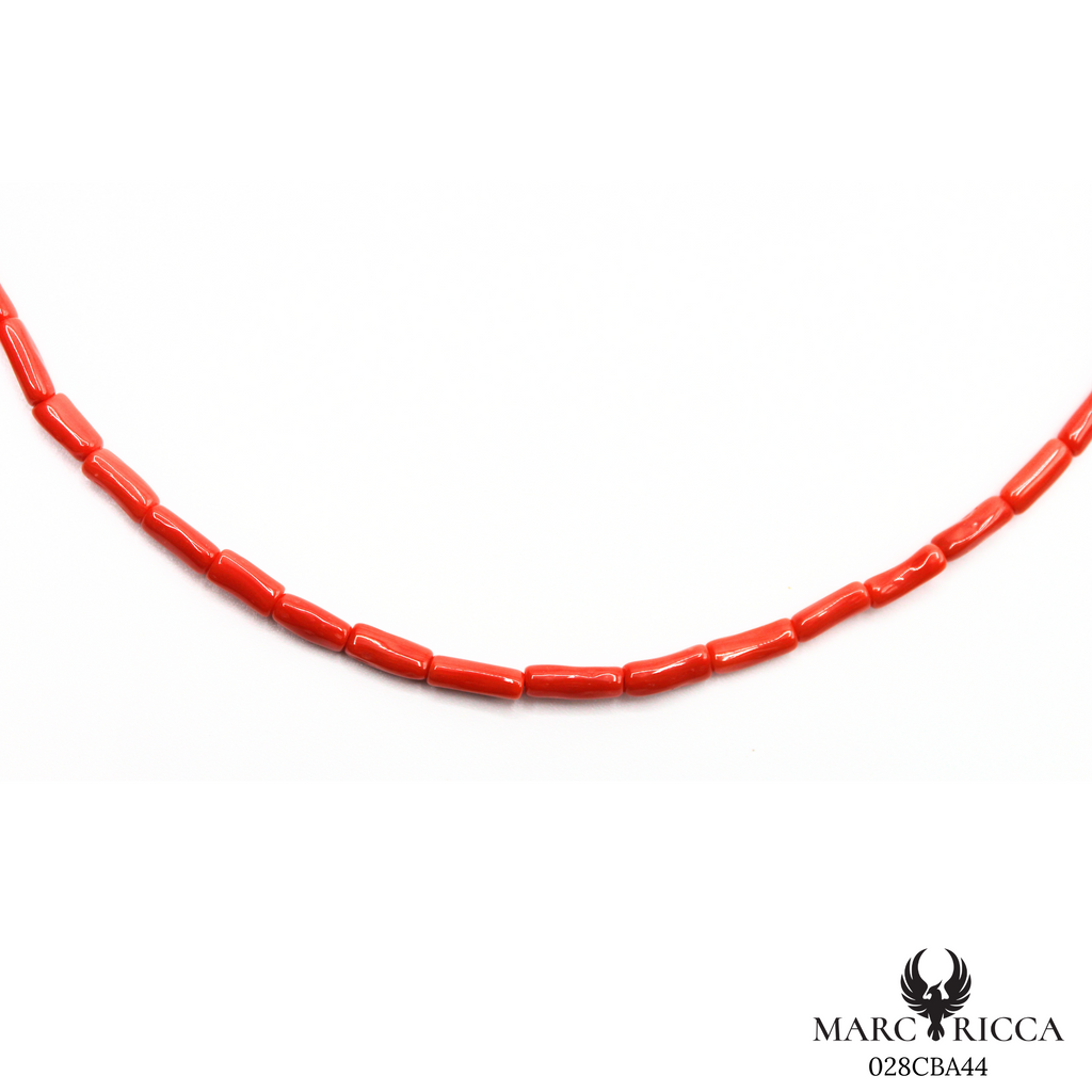 Collier Or Corail Tube