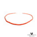 Collier Or Corail Rose & Or Gris