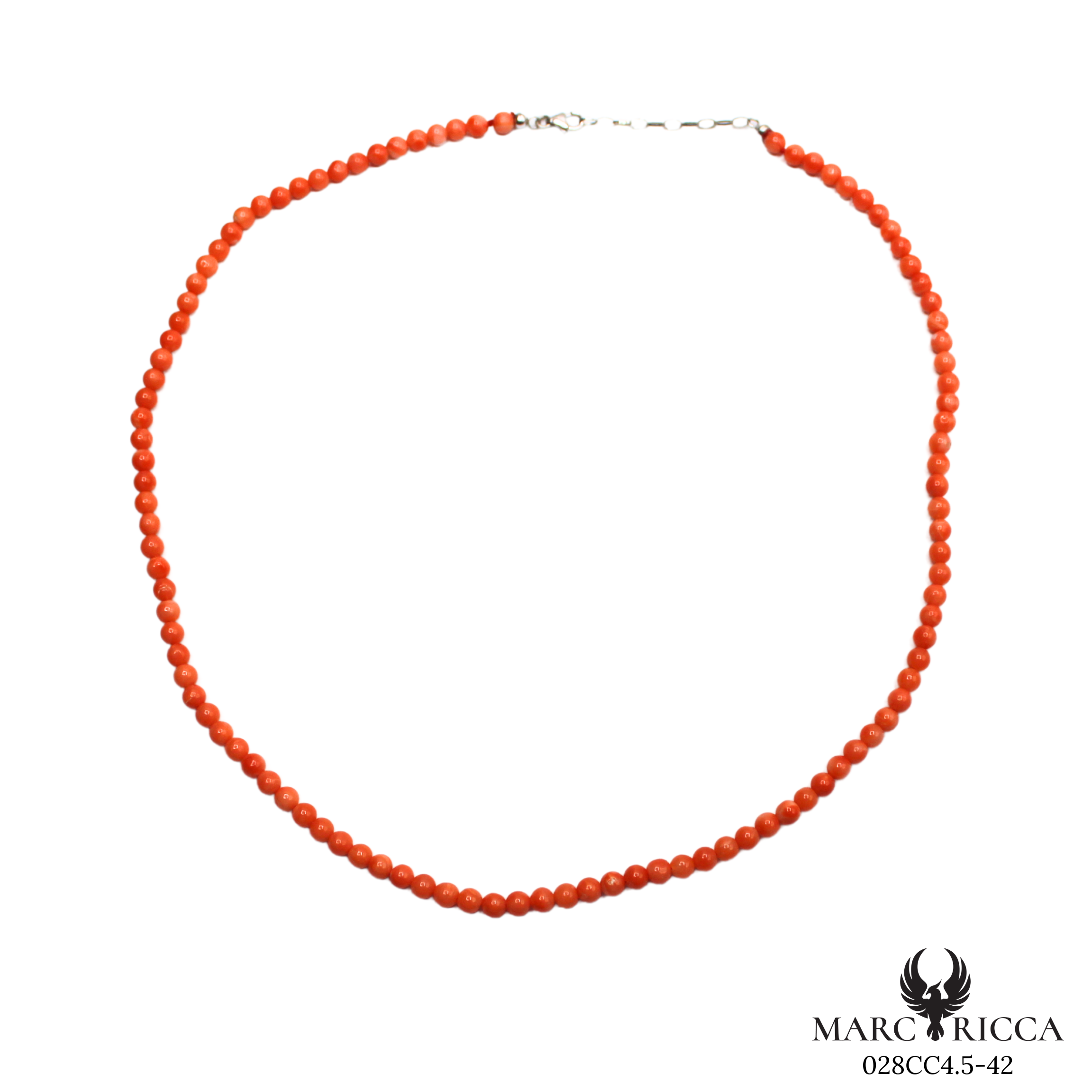 Collier Or Corail Rose & Or Gris