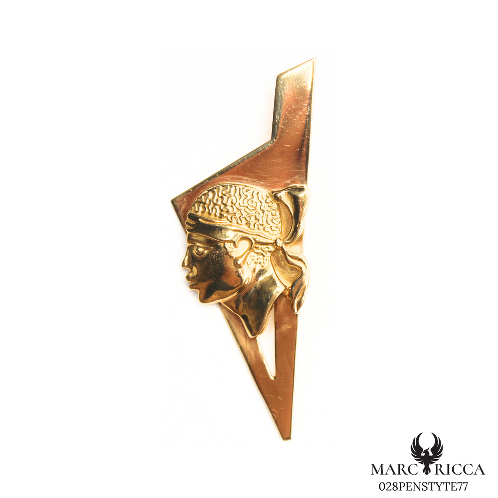 Pendentif Or Corse & Tête de Maure Pièce Unique