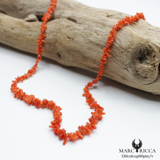 Collier Vermeil Corail Cupolino