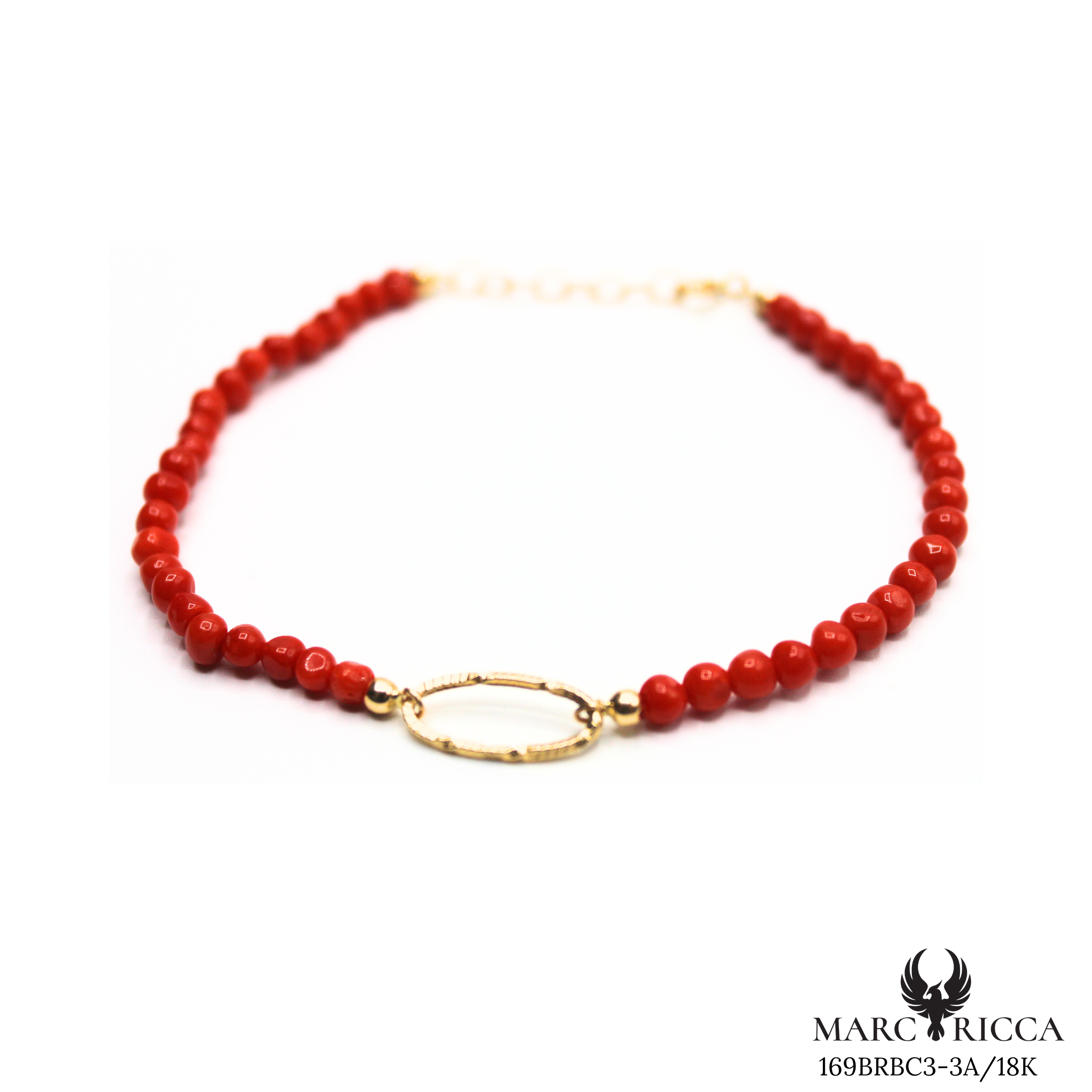 Bracelet Or Corail Cupolino & Anneau