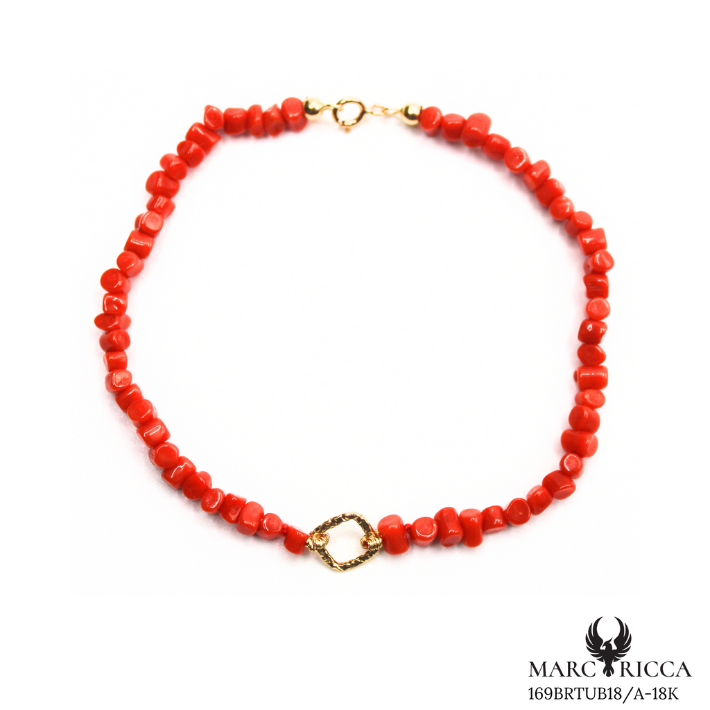 Bracelet Or Corail Cupolino & Anneau