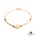 Bracelet Or Corail Perle & Madone