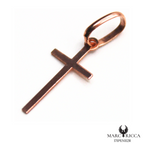 Pendentif Or Rose Croix