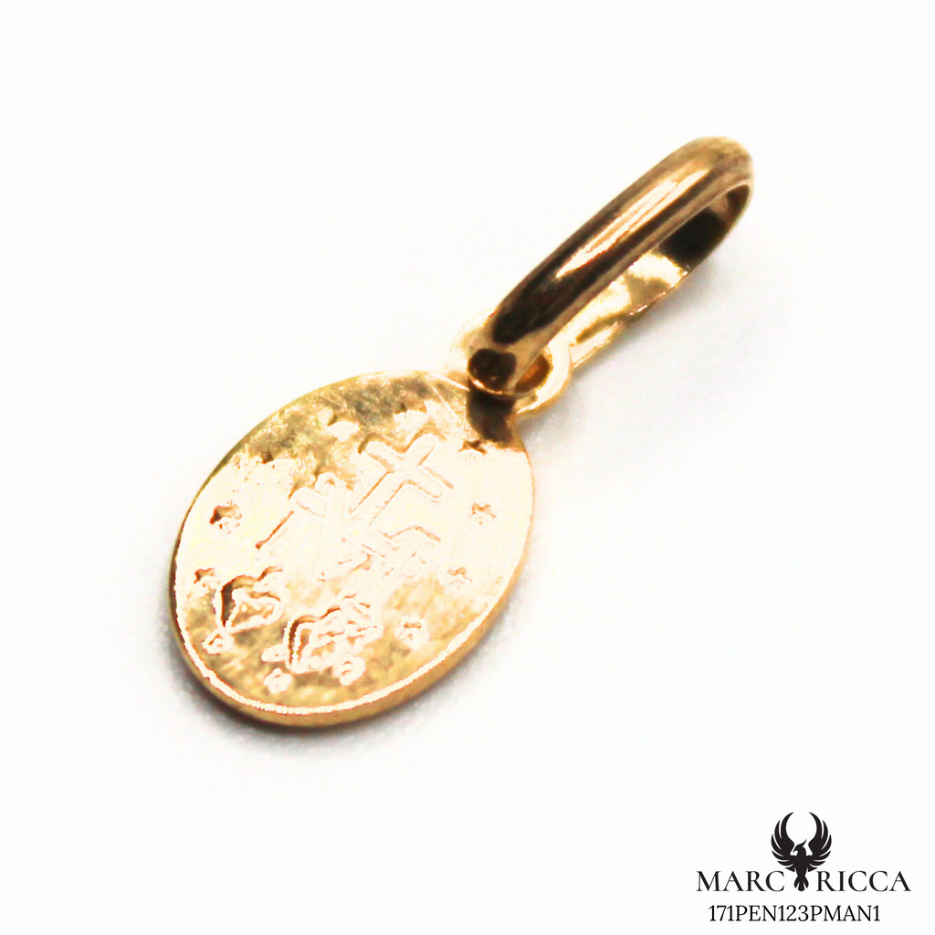 Pendentif Or Madone 73mm