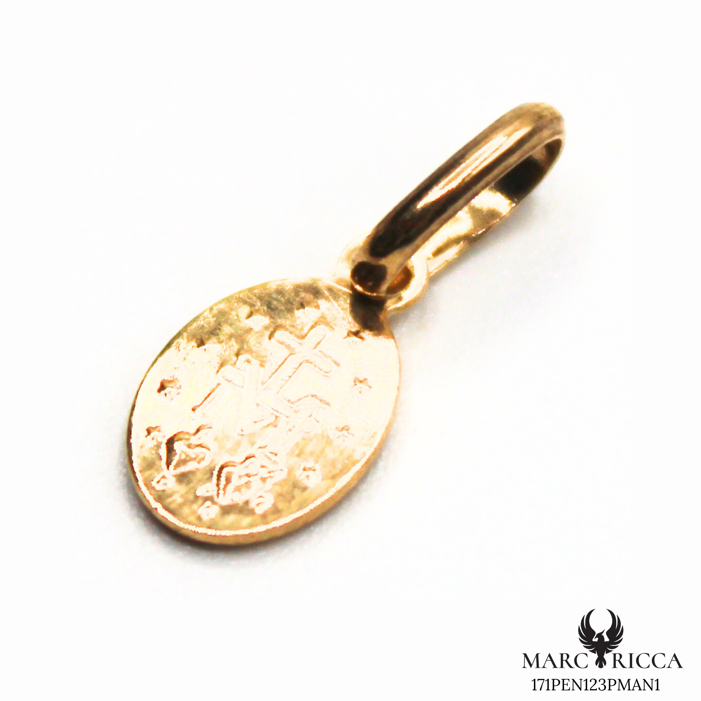 Pendentif Or Madone 73mm