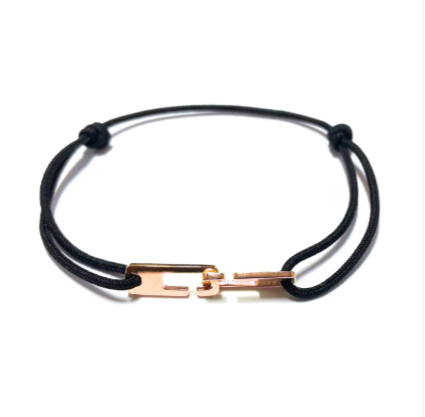 Bracelet Menottes petit model en Argent rosé - VALENZI