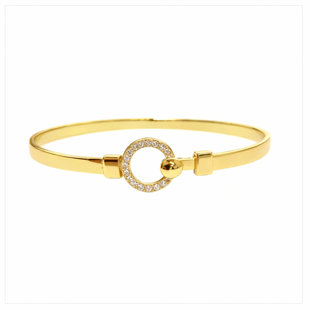 Bracelet Argent doré et Oxydes de Zirconium - VALENZI (Copie)