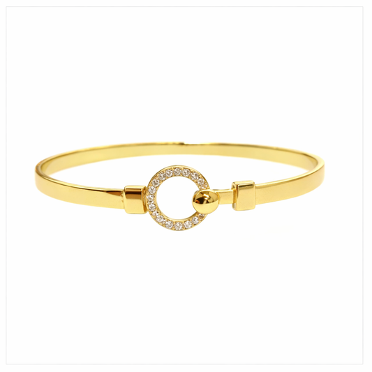 Bracelet Argent doré et Oxydes de Zirconium - VALENZI (Copie)