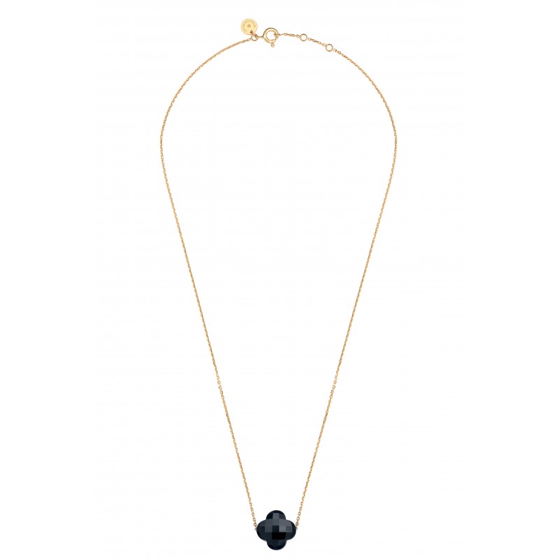 Collier Onyx Or Jaune FRIANDISE - Morganne Bello